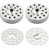 Coufce 100pcs 1 inch Plaster Washers Zinc Metal | Wall Repair, Ceiling Repair, Drywall Repair, Profile Washer