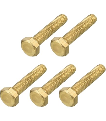 Hillman 3365 5/16-18 Brass Hex Nut – 10-Pack, Left-Handed Thread, General Purpose Fastener