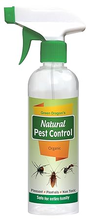 green dragons Plastic Natural Pest Control Spray Do It Yourself Pack, 500ml (Light Milky)