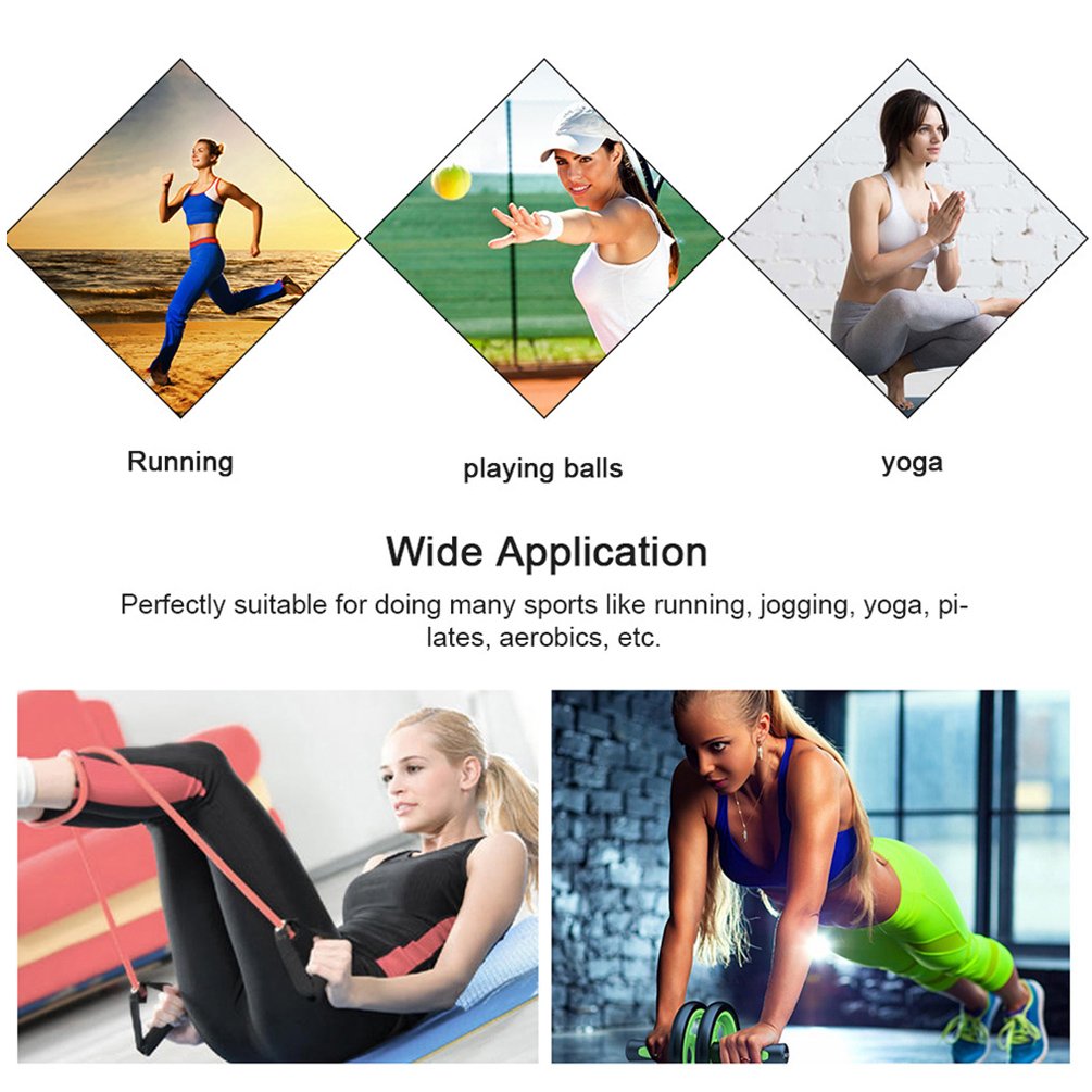 Fitibest Donna Pantaloni Elastici per lo Yoga, Corsa e Danza con Impressioni Colorate