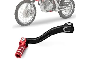 IUVWISN Dirt Bike Gear Shifter Shift Lever Folding Tip CNC for CRF125F CRF125FB Big Wheel CRF 125F 2014-2025 Red