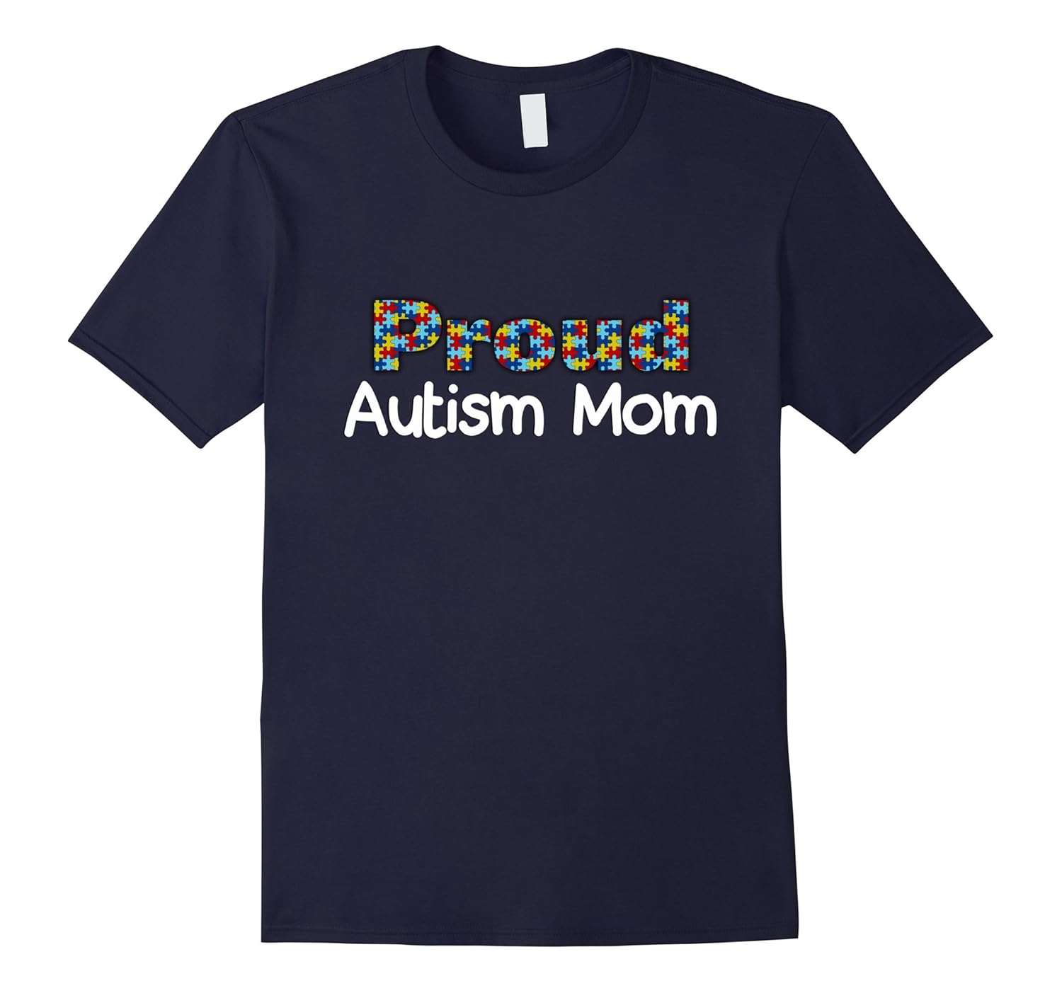 Proud Autism Mom T-Shirt-Rose