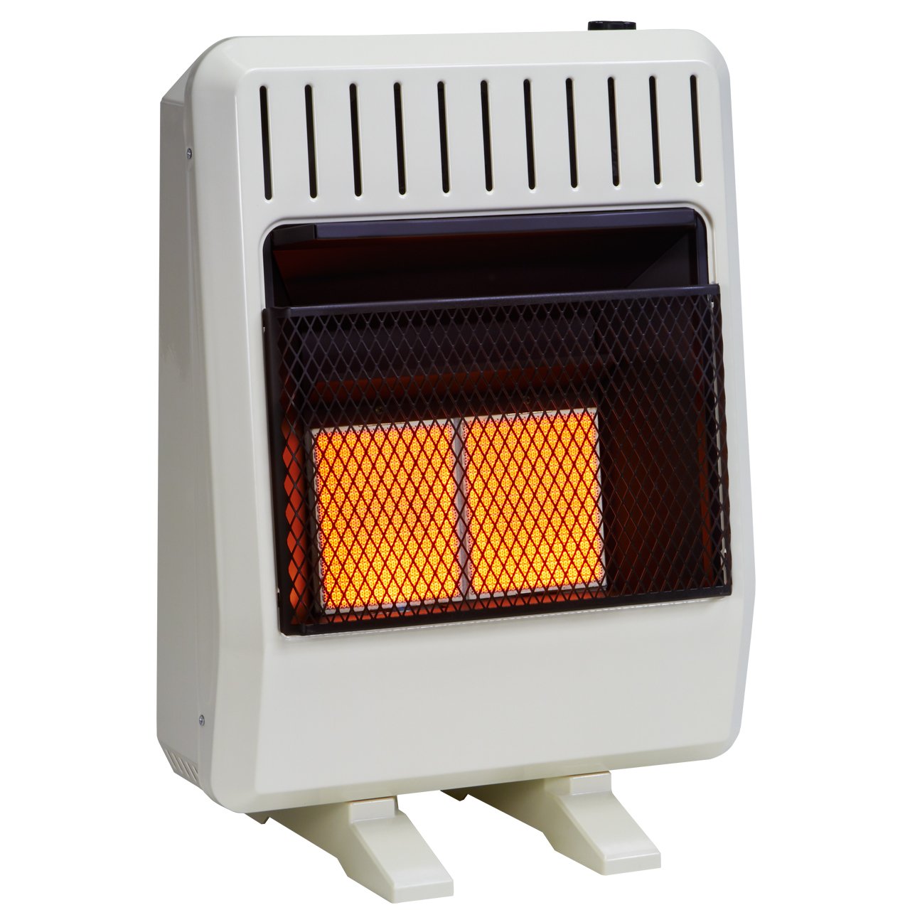 Vent Free propane/NG heaters WITH THERMOSTAT and not too expensive. Apparently they make them