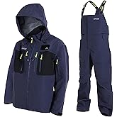 Men’s 3L-Gore Pro-Tex Waterproof Fishing Jacket & Bib Pants Set – Waders & Foul Weather Gear