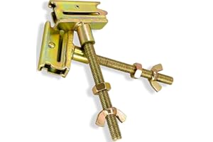 POROHOM 2 Pack E Track Spare Tire Holder Mount for X-Track Tie Down Anchor Points Bolt Hanger Spare Wheel Carrier Etrack Rail System Accessories for Enclosed Trailers, Flatbed, Trucks, Semis, Garages