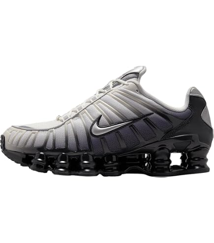 Amazon.com | Nike Women's Shox Tl Trainers, Multicoloured Black