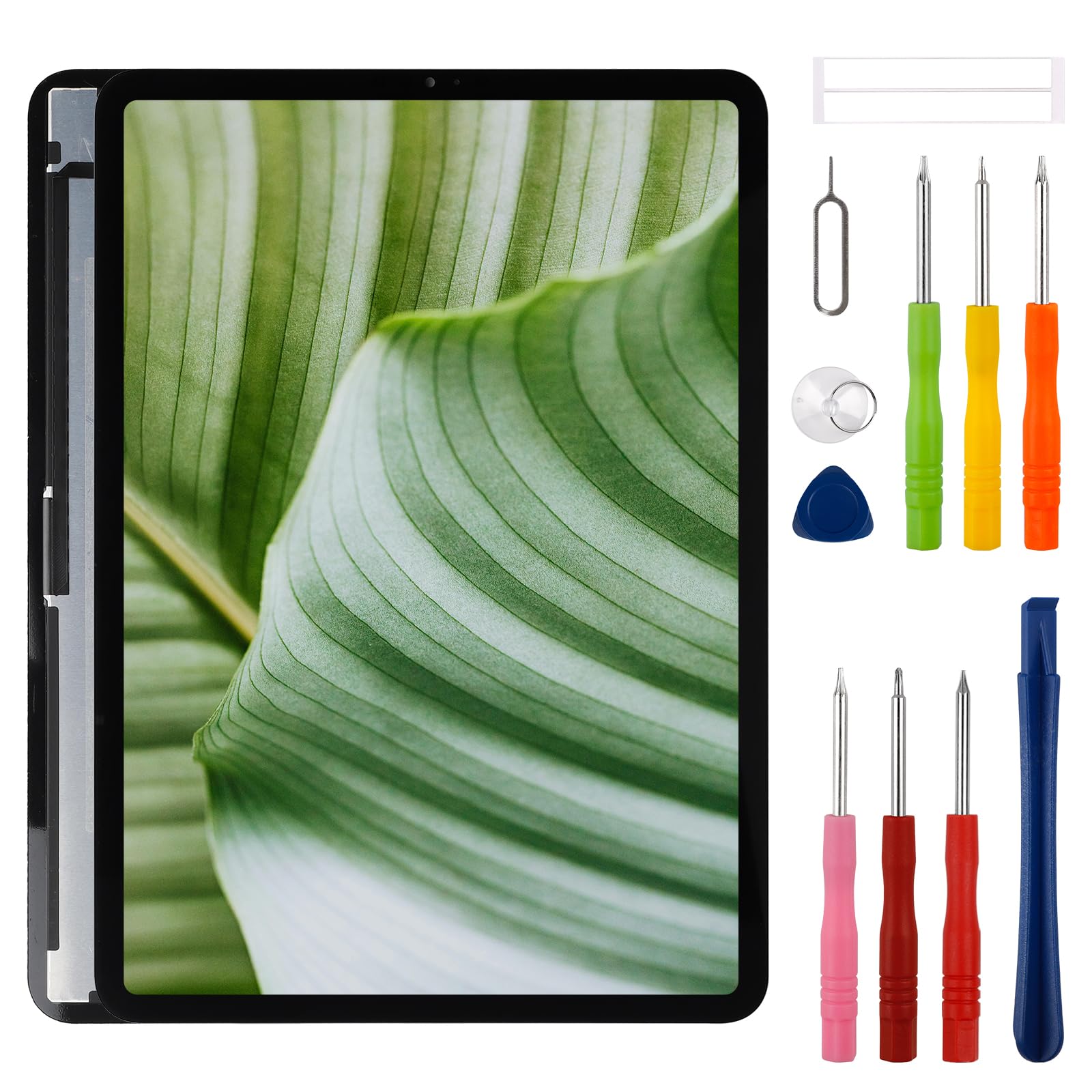 Photo 1 of SWARK New LCD Display for iPad Pro 11 1st/ 2nd A1934 A1979 A1980 A2013 A2068 A2228 A2230 Touch Screen Digitizer Assembly Replacement with Upgraded Repair Tools Kit-Black