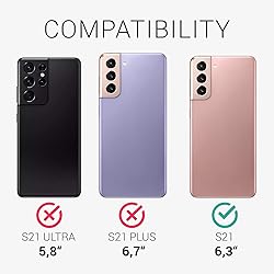 kwmobile Case Compatible with Samsung Galaxy S21