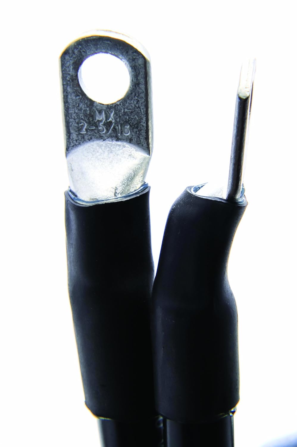 Camco 47443 Black 5/16 Stud 12 Long 4Gauge Marine Battery Cable and