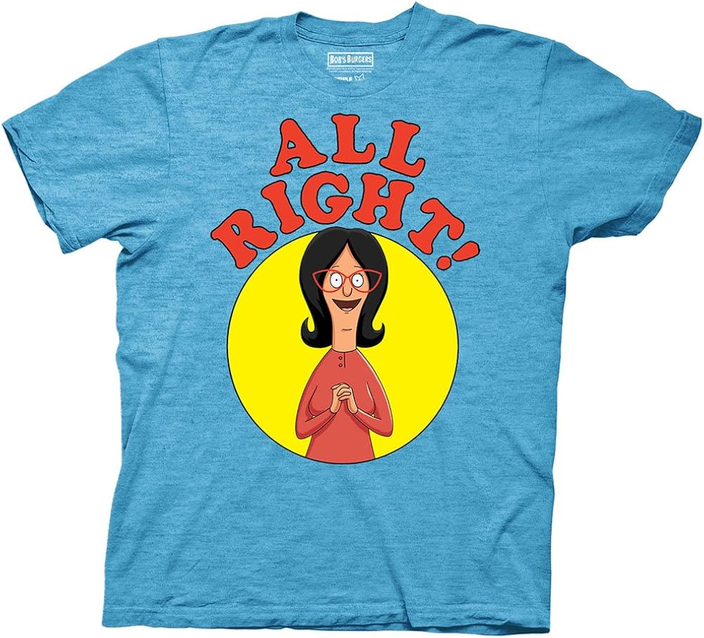 Bob's Burgers Linda All Right! Adult TShirt Clothing