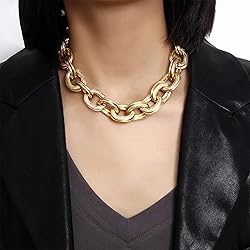Your Always Charm Chunky Gold Necklace for Women