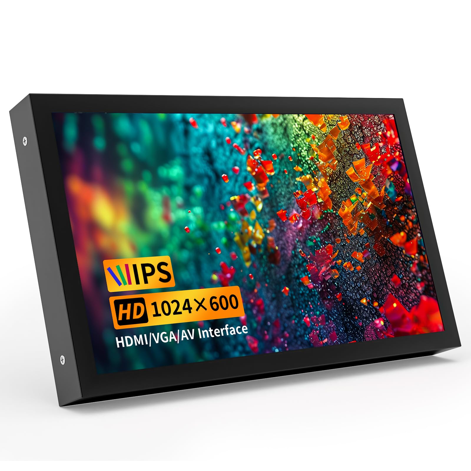 7 Inch Small Monitor, 1024×600 HD IPS Mini Monitor with Built-in ...