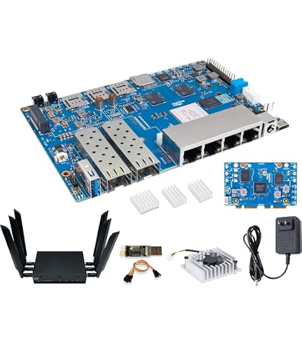 Amazon.com: Banana Pi BPI R64 Router WiFi inteligente de alta