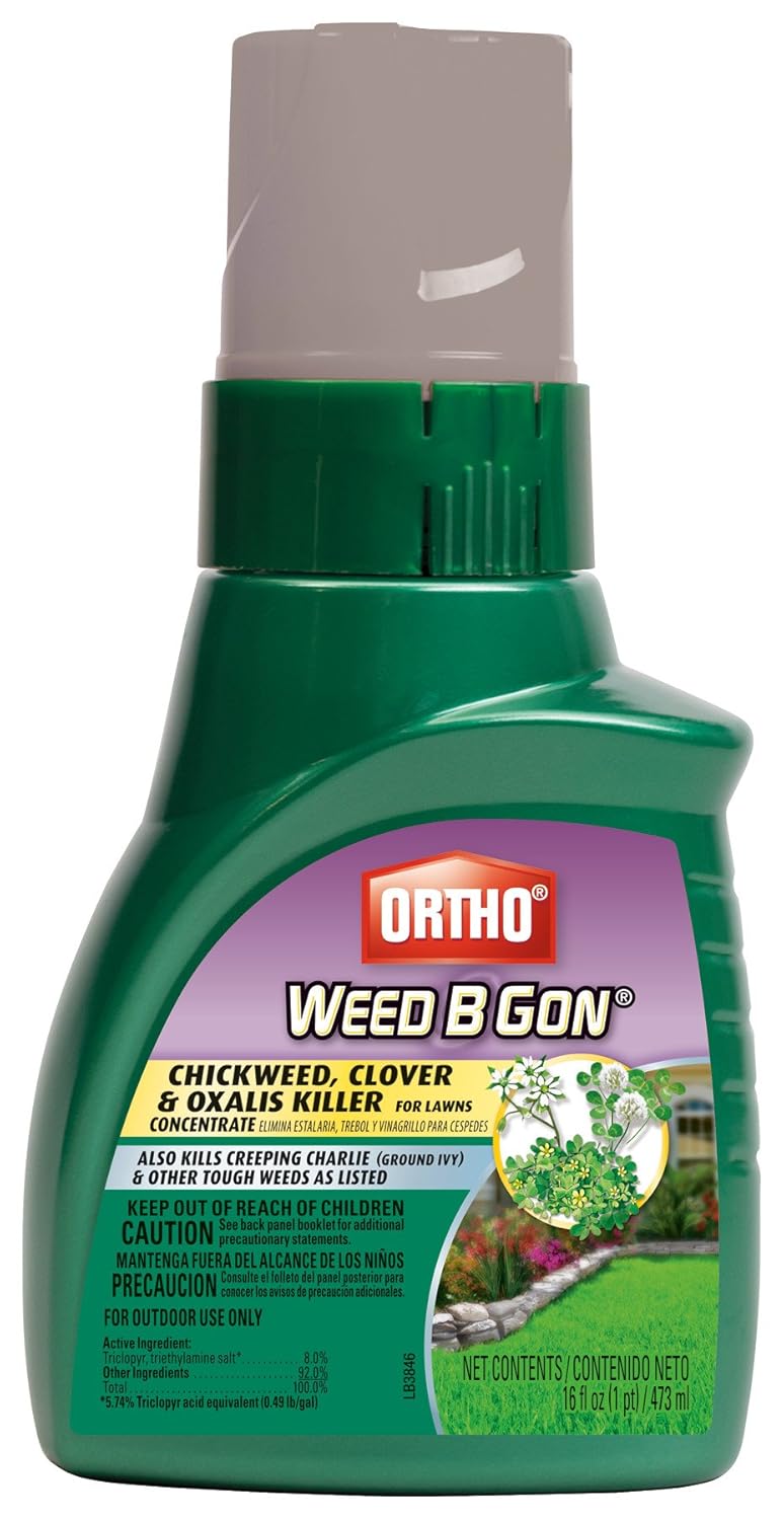 Ortho Weed B Gon Chickweed, Clover and Oxalis Killer for Lawn Concentrate, 16Ou eBay