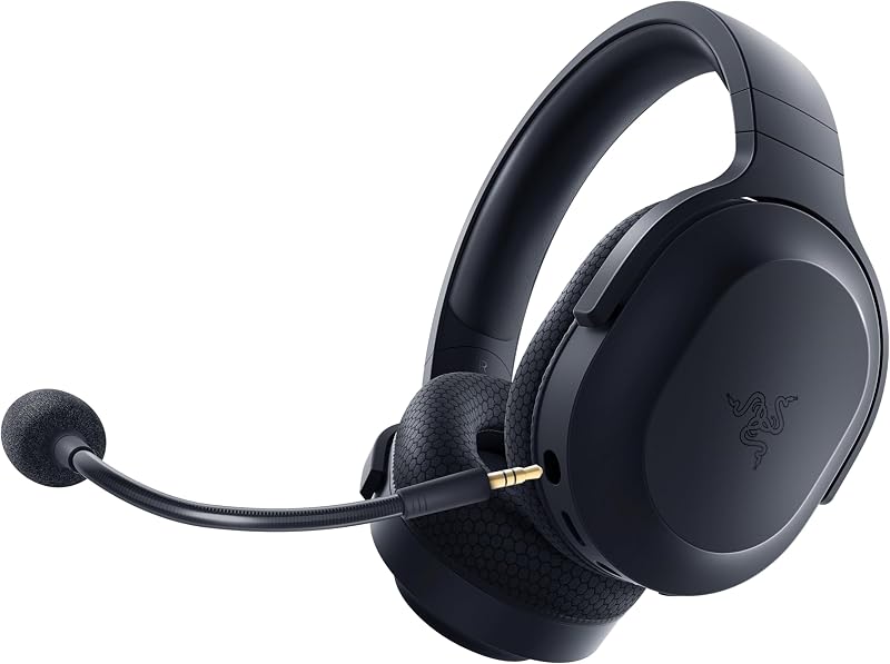 Barracuda X (2022) - Cuffia Wireless Multipiattaperma per Giochi e Dispositivi Mobili (SmartSwitch Dual Wireless, 250 g di Design Ergonomico, TriForce 40 mm, Microfono Cardioide) Nero