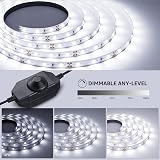Lepro LED Strip Light 5M 300 LEDs 1650lm 12V Dimmable Cool White 6000K view 2