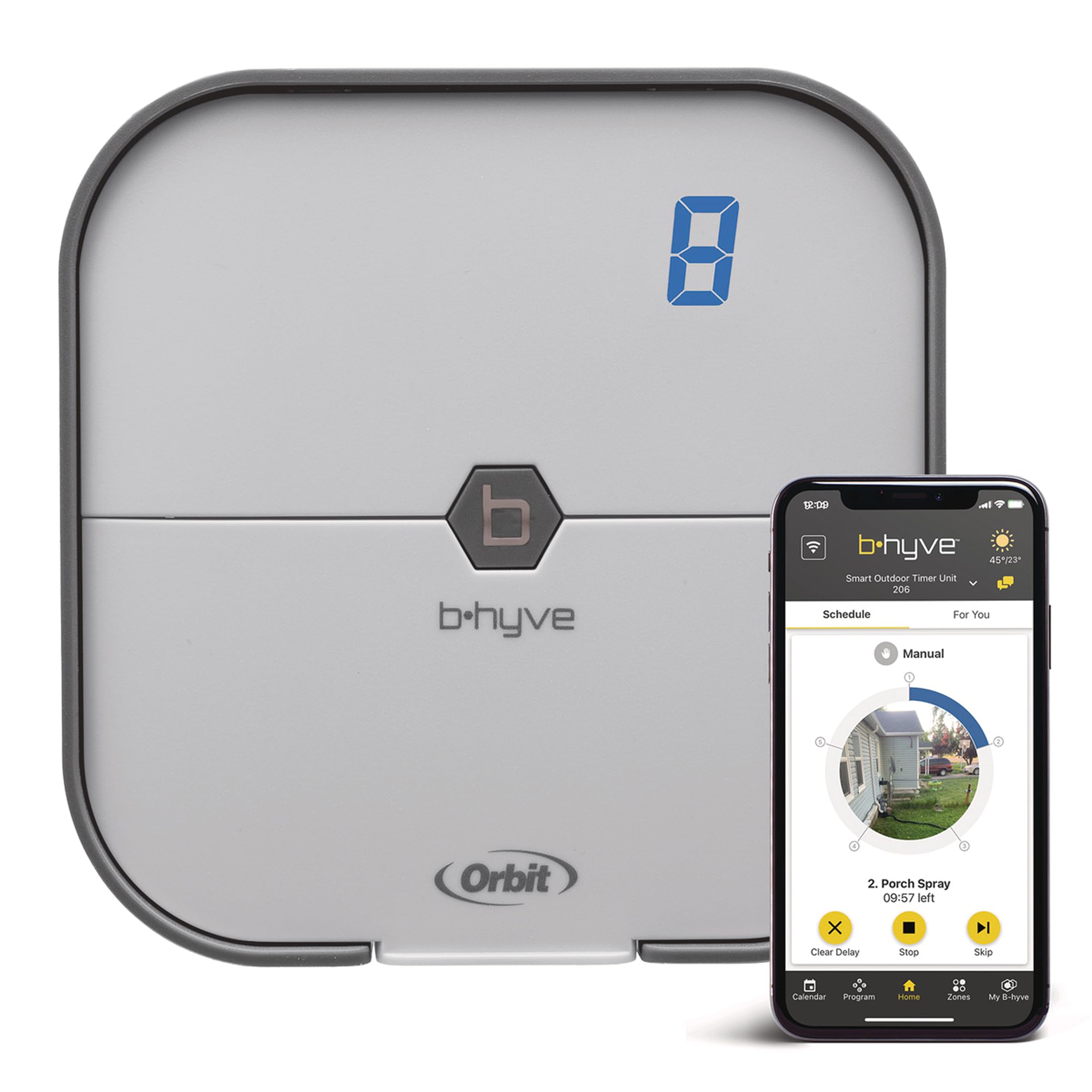 Photo 1 of Orbit 57925 B-hyve 8-Zone Smart Indoor Sprinkler Controller