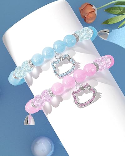 Bracelets Cute Gifts For Boyfriend Amazon Nouneisk Cat Couples