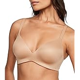 Victoria's Secret Infinity Flex Perfect Shape Bra, Push Up, Full Coverage, Wireless, Bras for Women, Beige(36C)