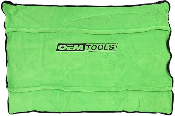 OEMTOOLS Soft Fender Covers for Mechanics, Magnetic Fender Cover 42" x24” | Magnets are Removable to Wash the Cover, Large Size for Cars, Trucks and SUVs, Soft Fleece and Microfiber