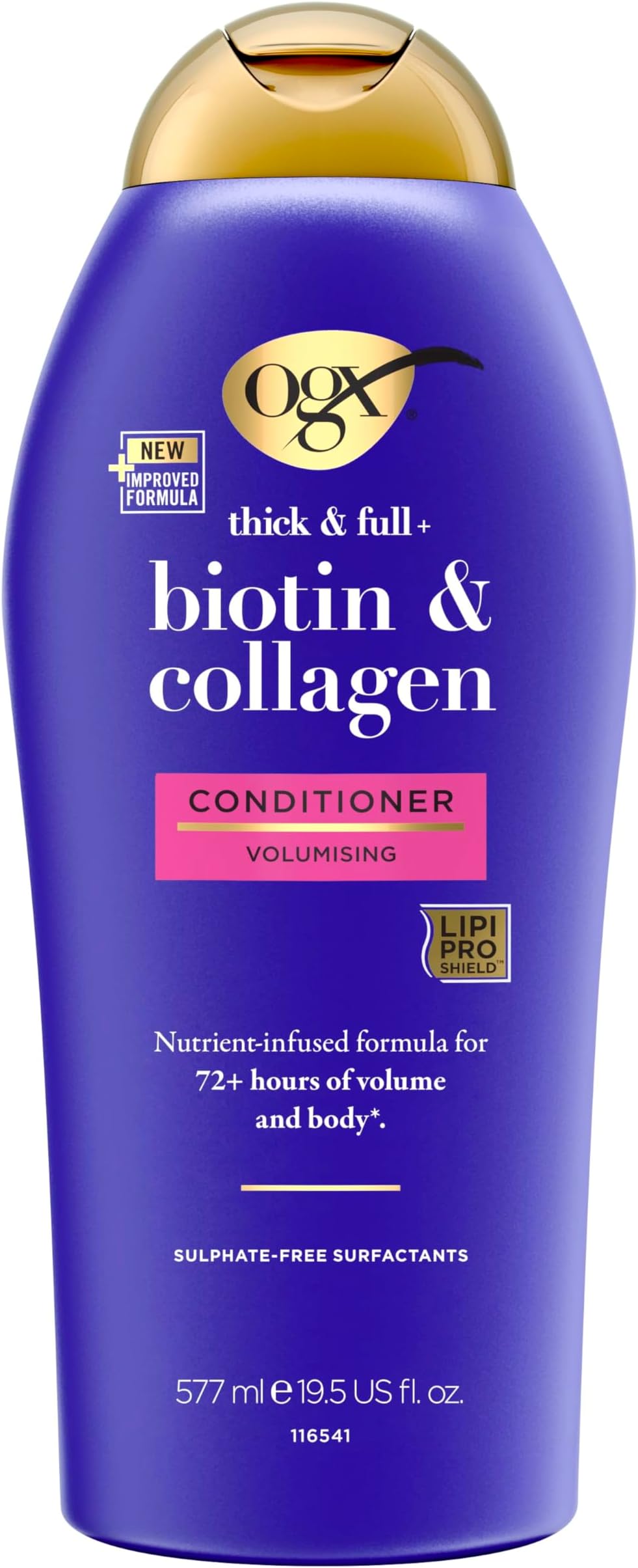 OGX Biotin and Collagen Conditioner 577ml Volumising Thick Hair Sulfate Free