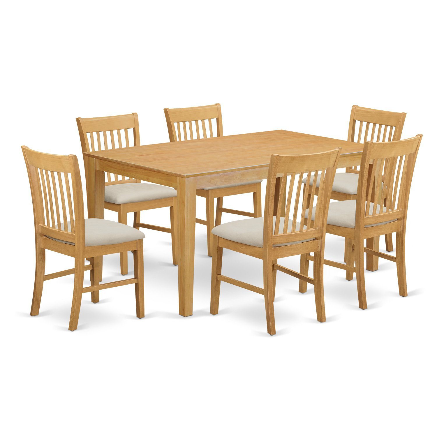 Best 5 pc black and oak dining set