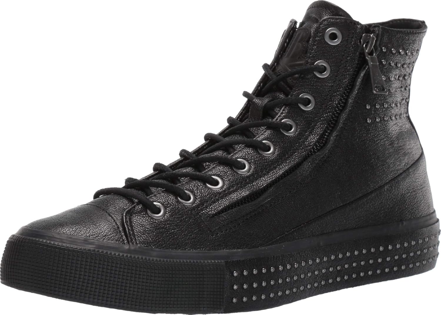 john varvatos studded mid top