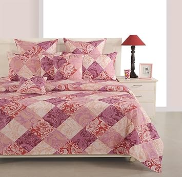 Buy Swayam Veda Collection Printed 4 Piece Cotton Bed In A Bag Set