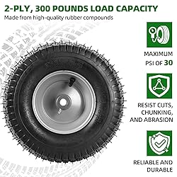 AR-PRO (2 Pack) 13 x 5.00-6" Tire and