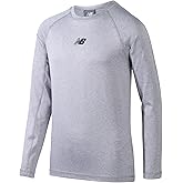 New Balance Boys Base Layer Top - Long Sleeve Insulated Compression Shirts - Thermal Base Layer Kids Youth Undershirt
