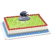 NFL Philadelphia Eagles Football Helmet Cake Topper | Party Decoration | Officially licensed team logo, food safe, game day and tailgate ready to use, 3D helmet shaped, reusable
