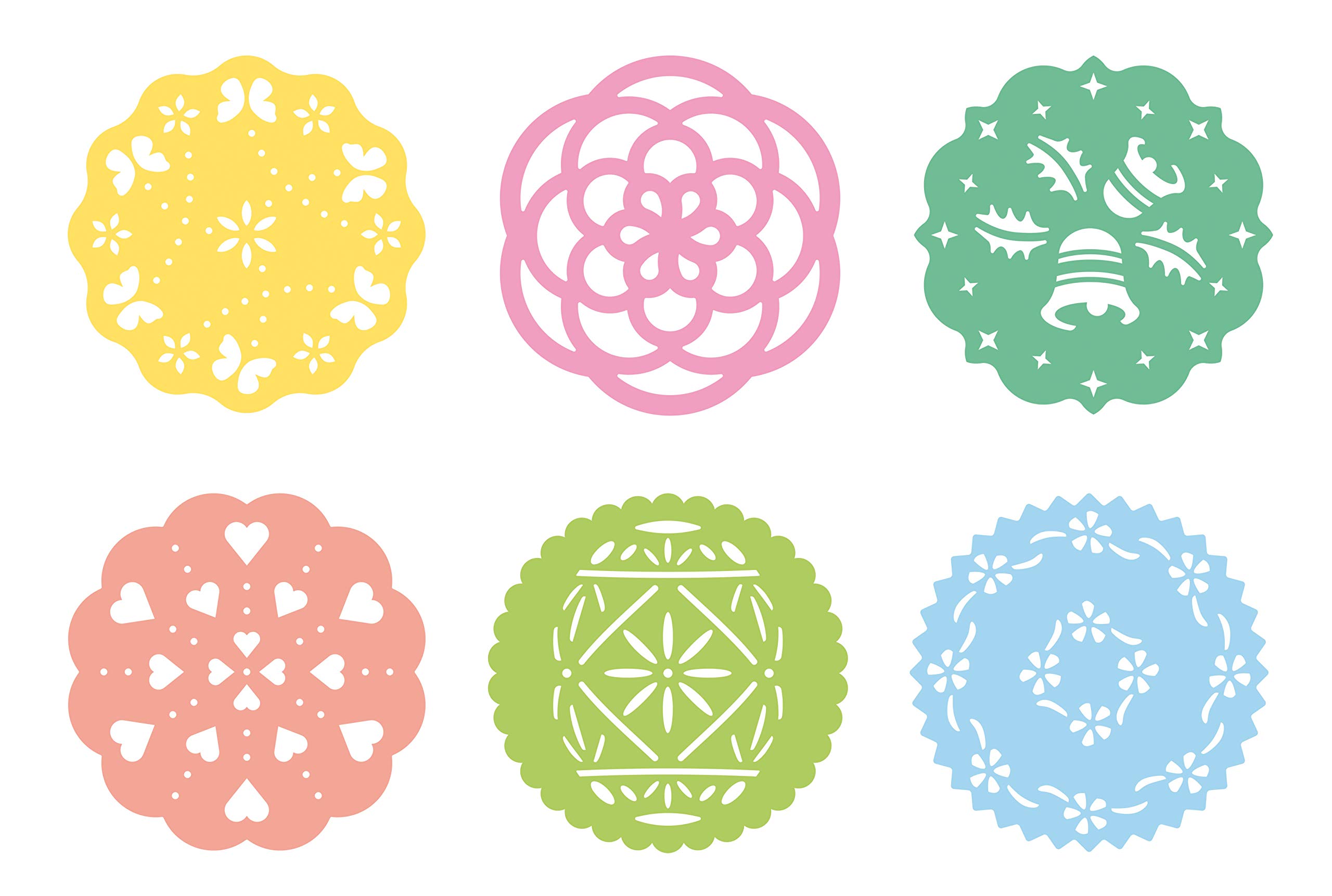 Tescoma Delicia 6-Piece Decorating Templates