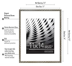 Americanflat 11x14 Picture Frame in Distressed