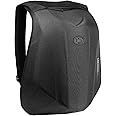 OGIO 123008.36 No Drag Mach 1 Motorcycle Backpack - Stealth Black, 19" H x 12.5" W x 6.5" D
