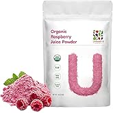 Unleash’d Organic Organic Raspberry Juice Powder 16oz – 100% Pure Superfood, Antioxidant-Rich & Nutrient-Dense