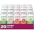 Spindrift Citrus Collection 20- Pack of Sparkling Water & Real Squeezed Fruit 12 fl oz Can
