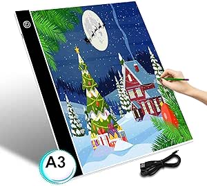 GEMITTO A3 Mesa de Luz de Dibujo LED Tableta de Luz de ...