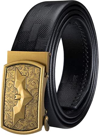 real gold belt buckle