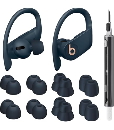 Amazon.com: 16pcs Navy Ear Tips Ear Buds Ear Gels Replacement for