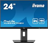 iiyama -B1 24" Full HD 100Hz IPS LED Monitor USB-C RJ45 Black view 1