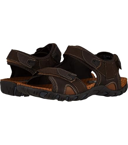 Nunn Bush Men\'s Huck Sport Three Strap Casual Sandal - Size 12 Huck Sport Three Strap Sandal Sale Men main image 4