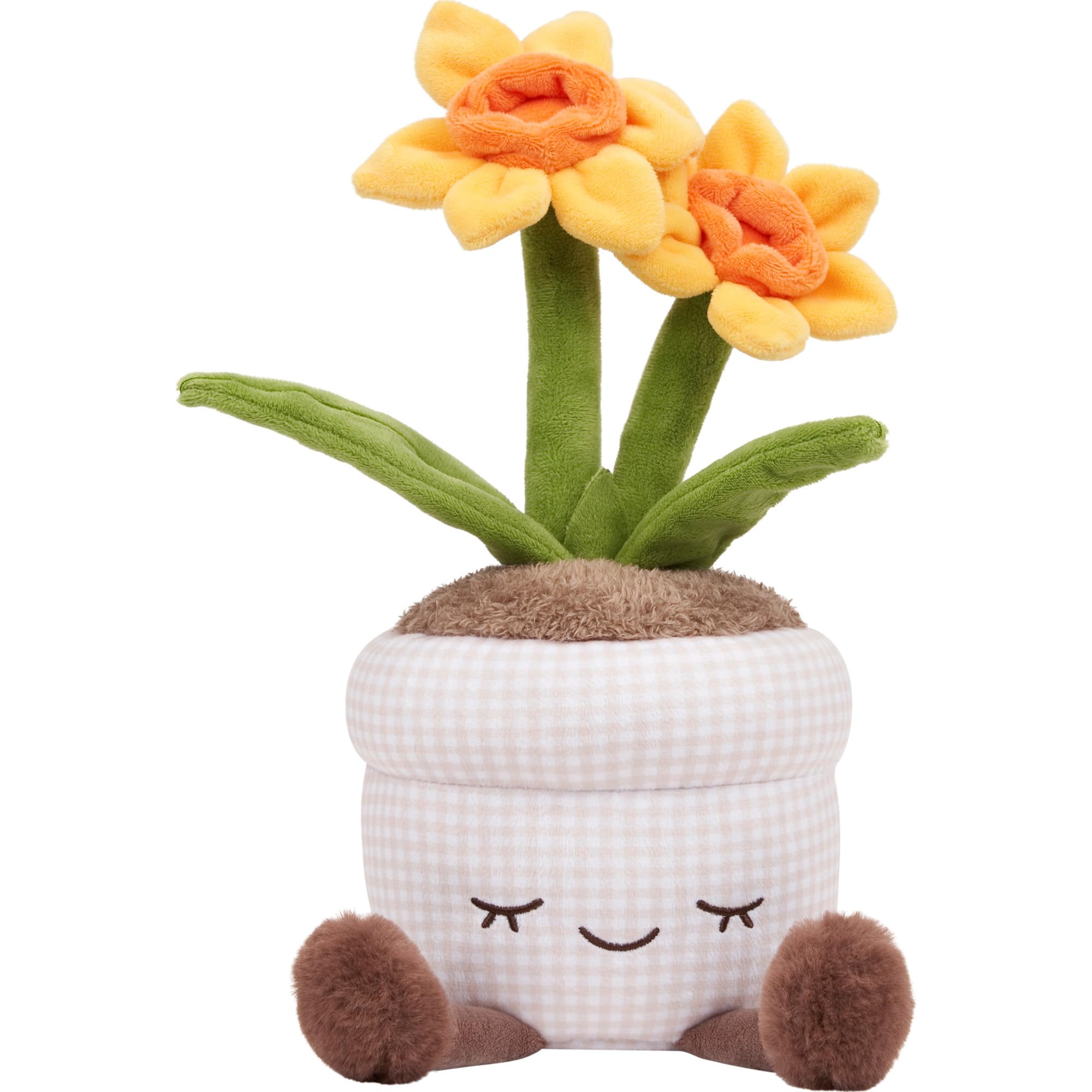 Greenhouse by Russ 12-Inch Easter Daffodil Plush - Seasonal Official Jazwares Plush - Ages 3+