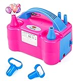 NuLink Electric Portable Dual Nozzle Balloon Blower