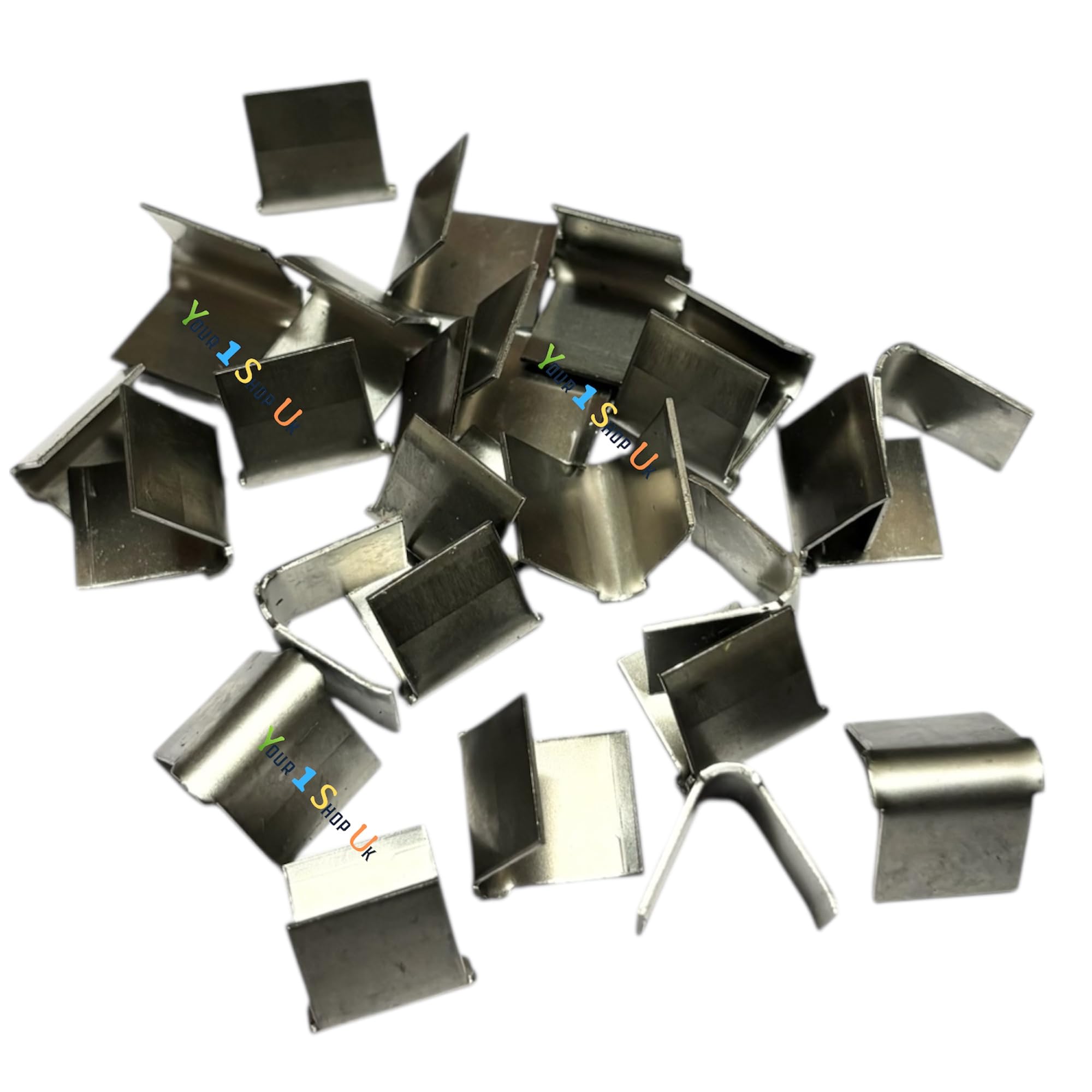 Lead Flashing Fixing Clips Fixes Lead Sheet Into A Joint Chase Joints 6mm - 18mm Lead Wedging Pointing Brickwork Pack of 25