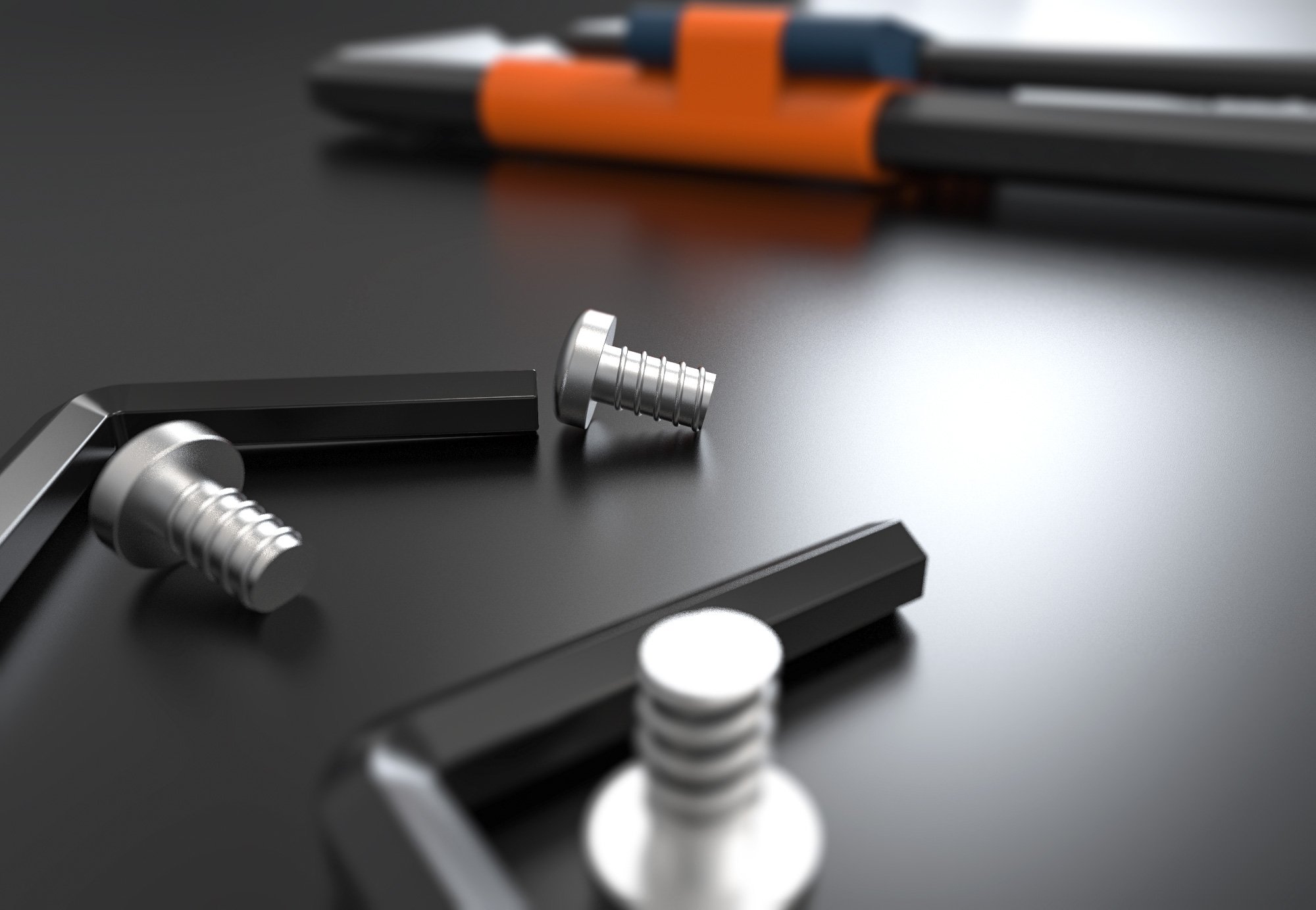 PRESCH Innensechskant Satz 13 tlg mit Kugelkopf HX - Profi Innensechskantschlüssel Set - Schlüssel klein und kompakt mit Halter 8