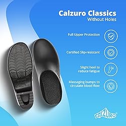 CALZURO Classic Work Clogs Without Holes - Unisex