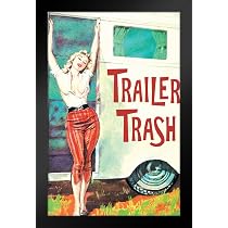 Amazon.com: Trailer Trash Pinup Girl Retro Humor Vintage Sexy ...