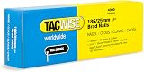 Tacwise 18G/25mm Galvanised Brad Nails Pack of 4,000 Type 18G 25mm