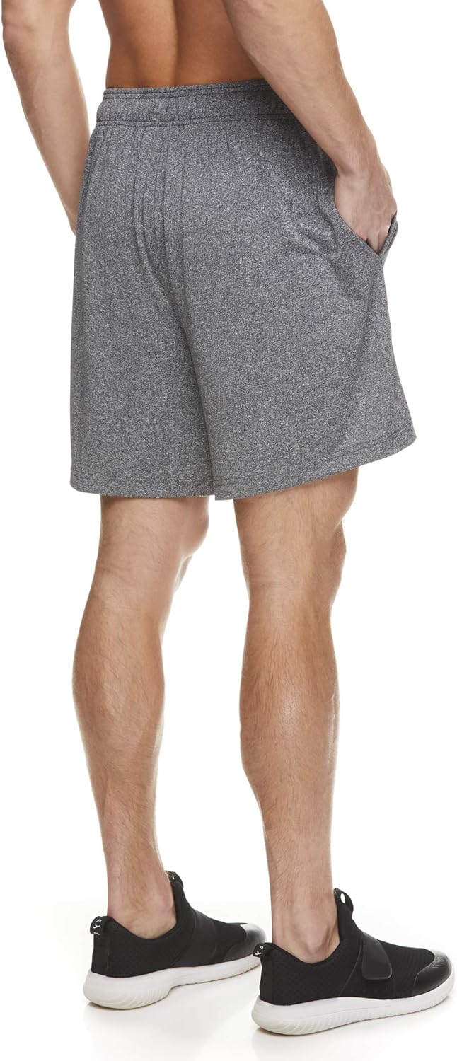 Reebok Men's Drawstring Shorts - Athletic Running & Workout Short w/ Pockets: Clothing