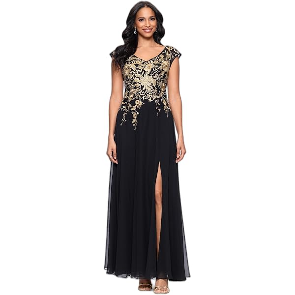 Amazon.com: Alex Evenings Women's Long Rosette Off The Shoulder A-line Dress  : Clothing, Shoes & Jewelry